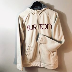 BURTON Logo Fleece Lined Hoodie DryRide L